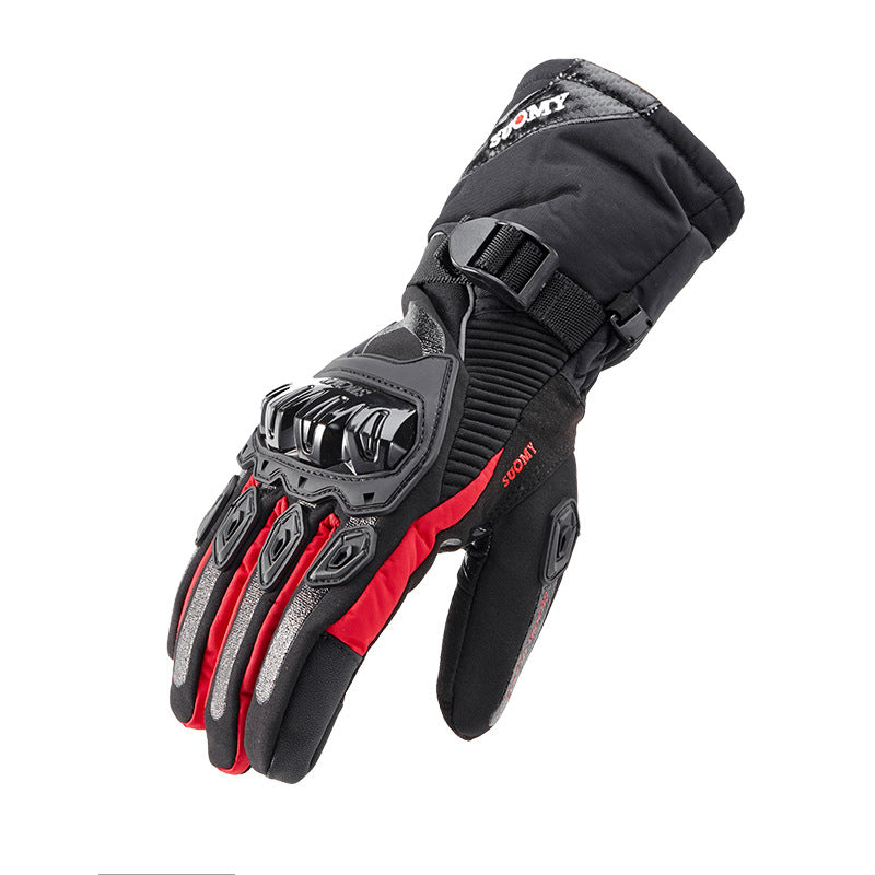 Winter Waterproof Warm Motorcycle Riding Gloves for Men