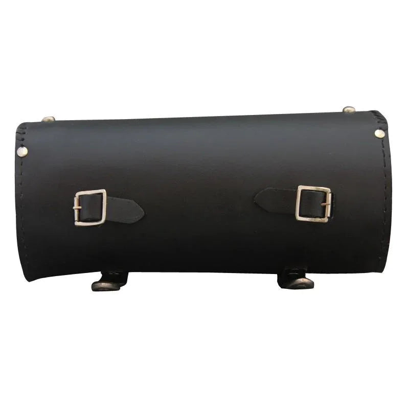 1093 Black Studded Leather Motorcycle Tool Bag
