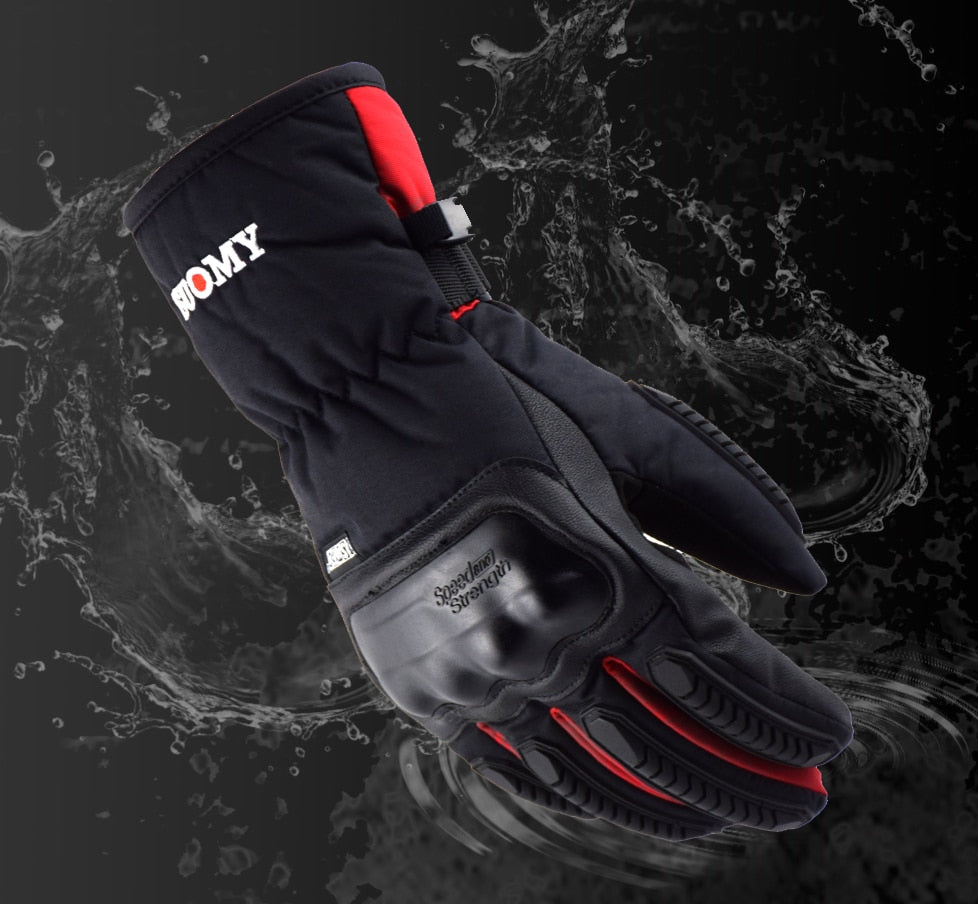 Winter Waterproof Touchscreen Motorcycle Riding Gloves